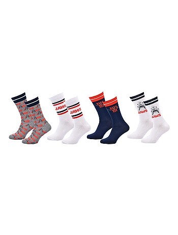 Confezione di 4 calzini uomo JAWS