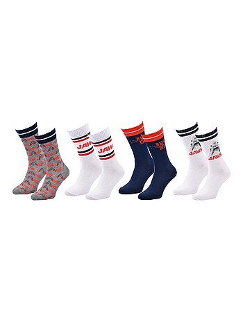 Confezione di 4 calzini uomo JAWS