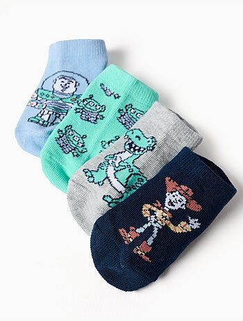 Confezione di 4 paia di calzini alla caviglia Toy Story