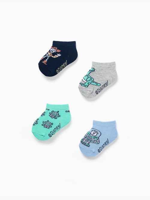 Confezione di 4 paia di calzini alla caviglia Toy Story - Kiabi