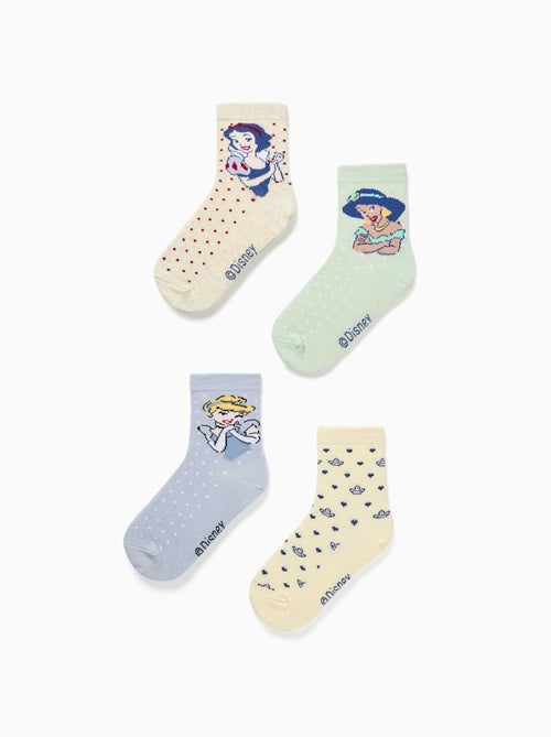 Confezione di 4 paia di calzini con Principesse Disney - Kiabi