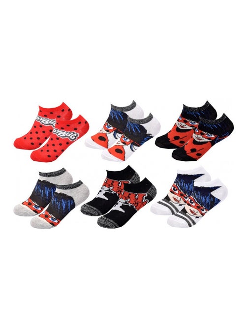 Confezione di 6 calzini bambina MIRACULOUS - Kiabi Confezione di 6 calzini bambina MIRACULOUS - Kiabi