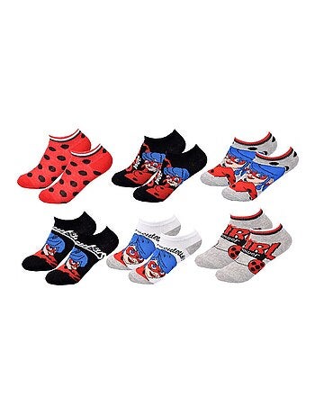 Confezione di 6 calzini bambina MIRACULOUS