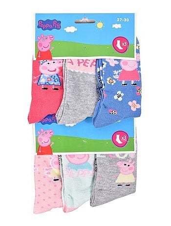 Confezione di 6 Calzini Bambina PEPPA PIG