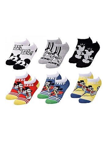 Confezione di 6 Calzini Bambino DISNEY MICKEY MOUSE