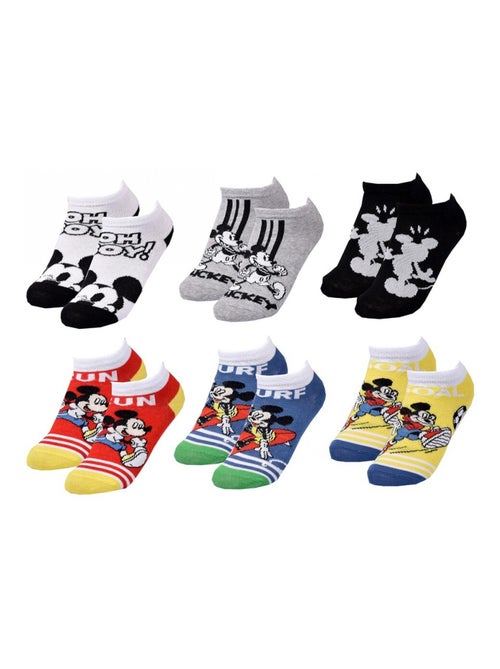 Confezione di 6 Calzini Bambino DISNEY MICKEY MOUSE - Kiabi Confezione di 6 Calzini Bambino DISNEY MICKEY MOUSE - Kiabi