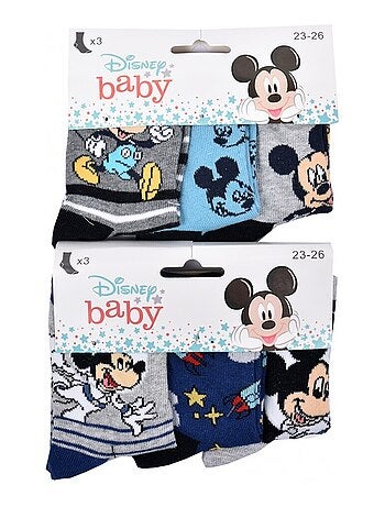 Confezione di 6 Calzini Bambino DISNEY MICKEY MOUSE