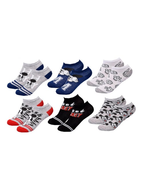 Confezione di 6 Calzini Bambino DISNEY MICKEY MOUSE - Kiabi Confezione di 6 Calzini Bambino DISNEY MICKEY MOUSE - Kiabi