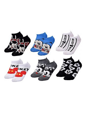 Confezione di 6 Calzini Bambino DISNEY MICKEY MOUSE