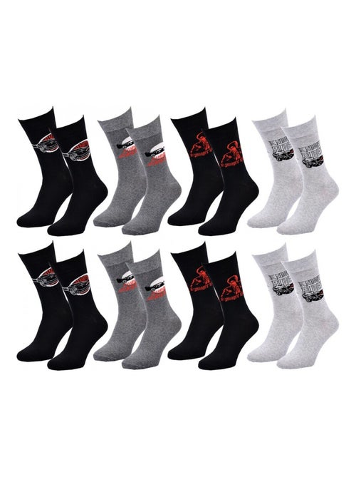 Confezione di 8 Calzini Uomo K2000 - Kiabi Confezione di 8 Calzini Uomo K2000 - Kiabi