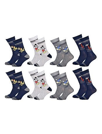 Confezione di 8 Calzini Uomo MICKEY