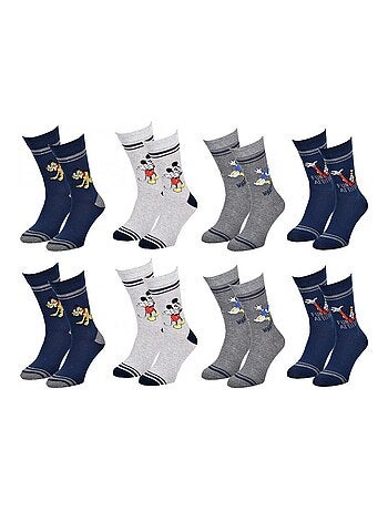 Confezione di 8 Calzini Uomo MICKEY