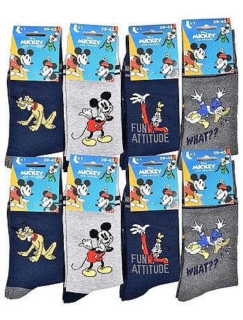 Confezione di 8 Calzini Uomo MICKEY