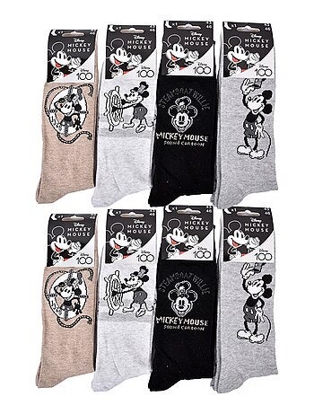 Confezione di 8 Calzini Uomo MICKEY