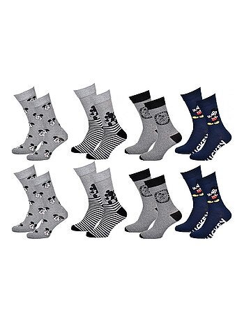 Confezione di 8 Calzini Uomo MICKEY
