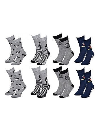 Confezione di 8 Calzini Uomo MICKEY
