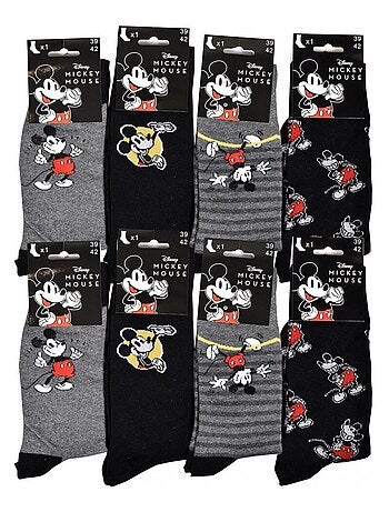 Confezione di 8 Calzini Uomo MICKEY