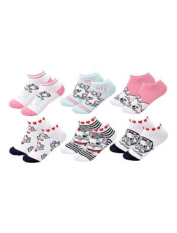 Confezione di 9 calzini bambina DISNEY CLASSIC