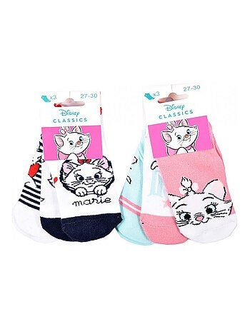 Confezione di 9 calzini bambina DISNEY CLASSIC