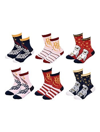 Confezione di 9 Calzini Bambina HARRY POTTER