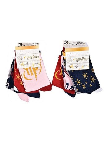 Confezione di 9 Calzini Bambina HARRY POTTER