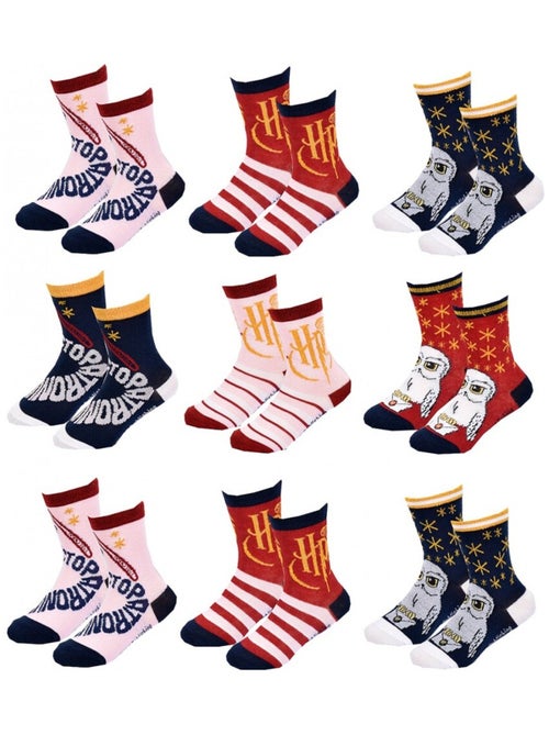 Confezione di 9 Calzini Bambina HARRY POTTER - Kiabi