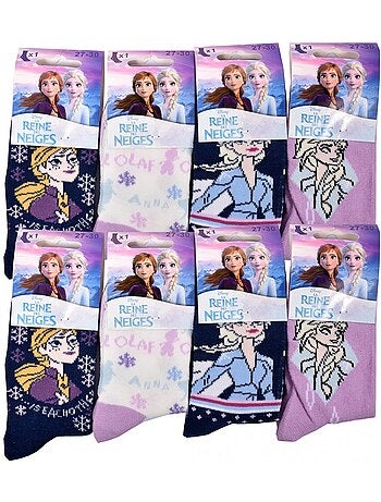 Confezione di 9 calzini bambina LA REINE DES NEIGES