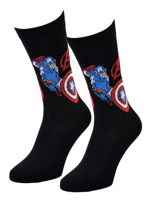 Confezione di Calzini Uomo MARVEL AVENGERS - Kiabi Confezione di Calzini Uomo MARVEL AVENGERS - Kiabi