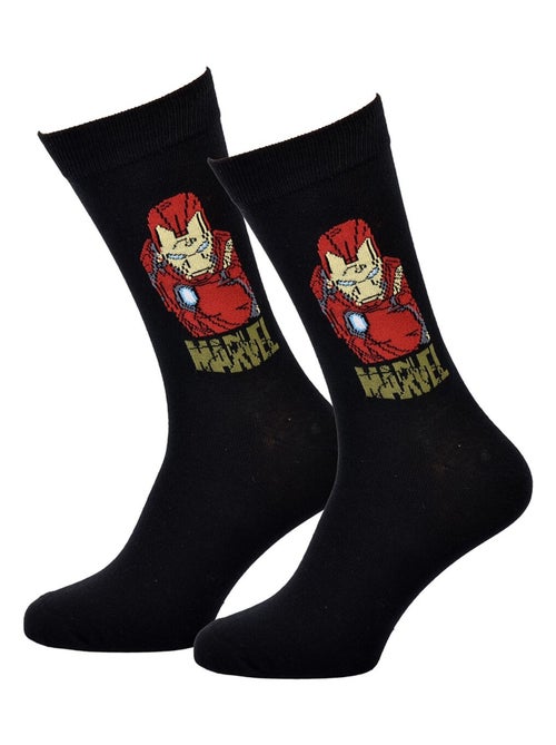 Confezione di Calzini Uomo MARVEL AVENGERS - Kiabi Confezione di Calzini Uomo MARVEL AVENGERS - Kiabi