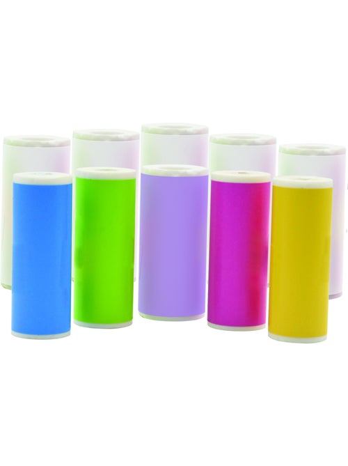 Confezione di ricarica comprendente 10 rotoli di adesivi per le referenze Star Cam DJ150 e DJ160 - Kiabi