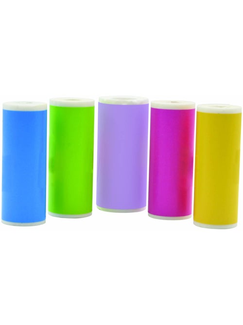 Confezione di ricarica comprendente 10 rotoli di adesivi per le referenze Star Cam DJ150 e DJ160 - Kiabi