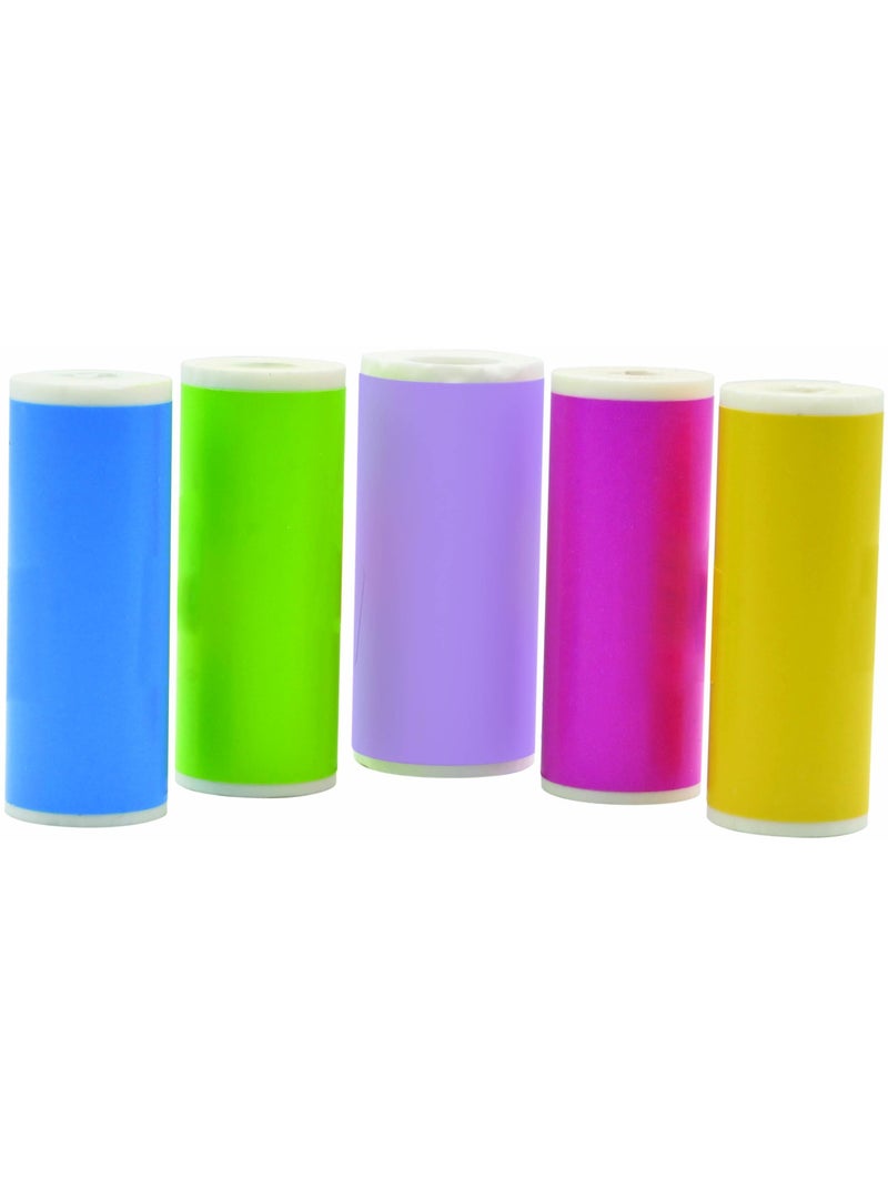 Confezione di ricarica comprendente 10 rotoli di adesivi per le referenze Star Cam DJ150 e DJ160 Bianco - Kiabi