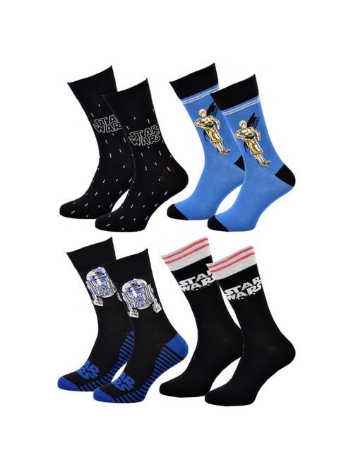Confezione Regalo Calzini Uomo LICENCE - Confezione da 4 - Kiabi