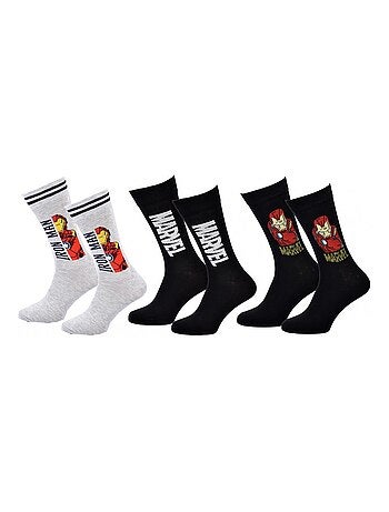Confezione Regalo Calzini Uomo MARVEL AVENGERS - Confezione da 3