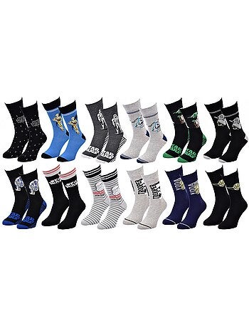 Confezione Regalo Calzini Uomo STW - Confezione da 12