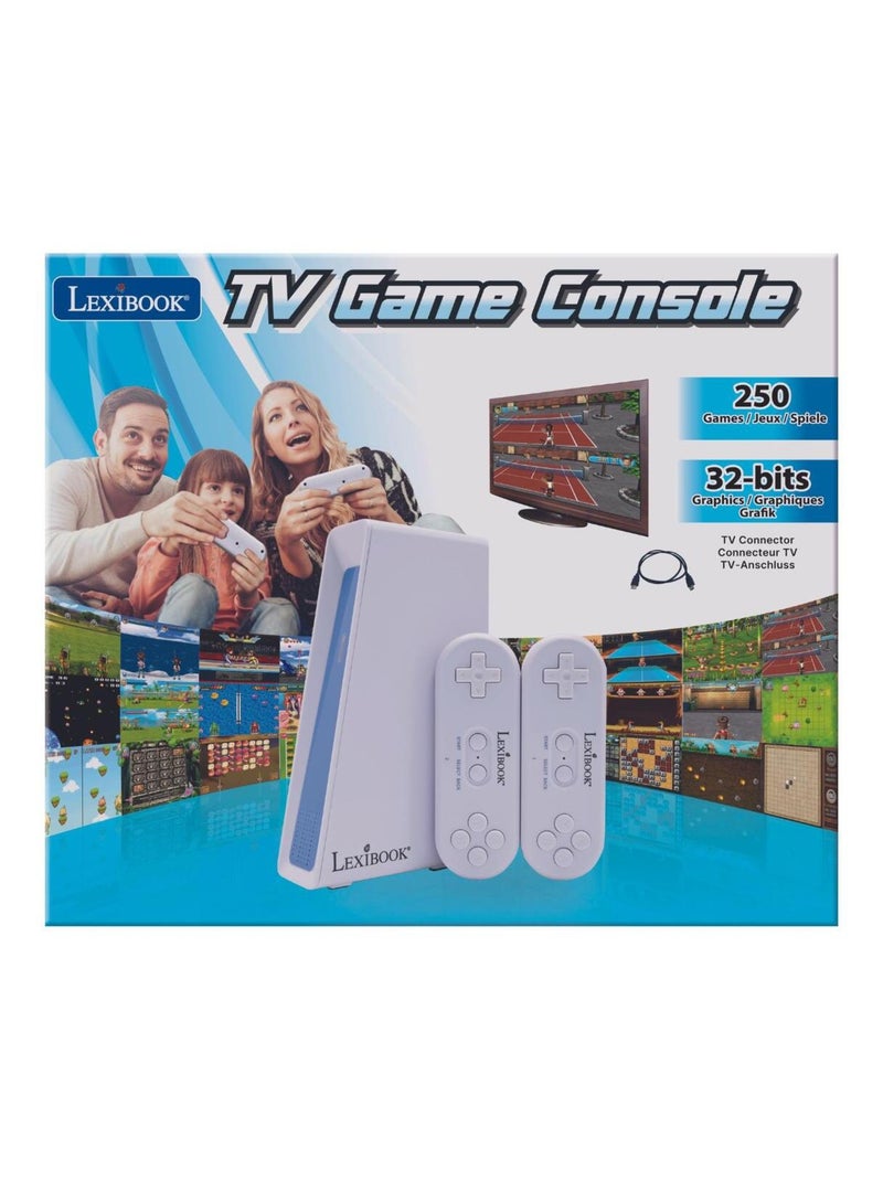 Console di gioco Motion TV plug n play con 250 giochi Bianco - Kiabi