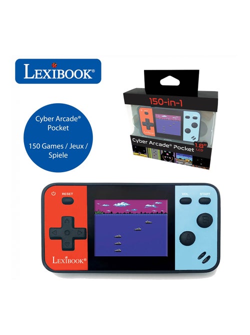 Console di gioco portatile Cyber Arcade® Pocket schermo LCD a colori da 1,8'' 150 giochi - Kiabi