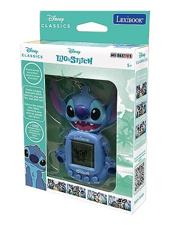 Console Disney Stitch My BestE® con schermo LCD che include 3 giochi dell'universo Disney Stitch