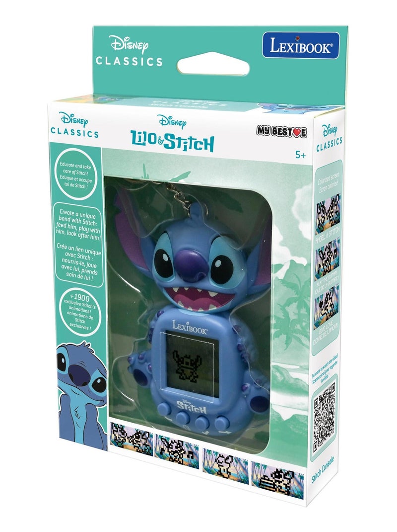 Console Disney Stitch My BestE® con schermo LCD che include 3 giochi dell'universo Disney Stitch Blu - Kiabi