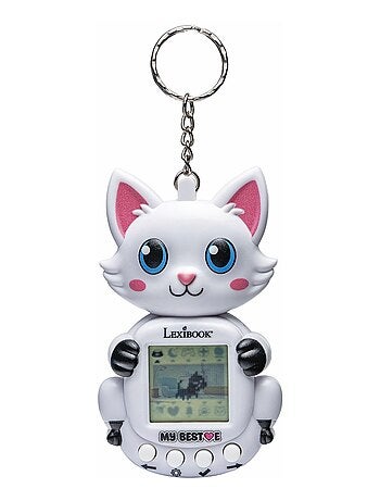 Console My BestE® Gigapets® 2 Cats con schermo LCD e attacco per portachiavi