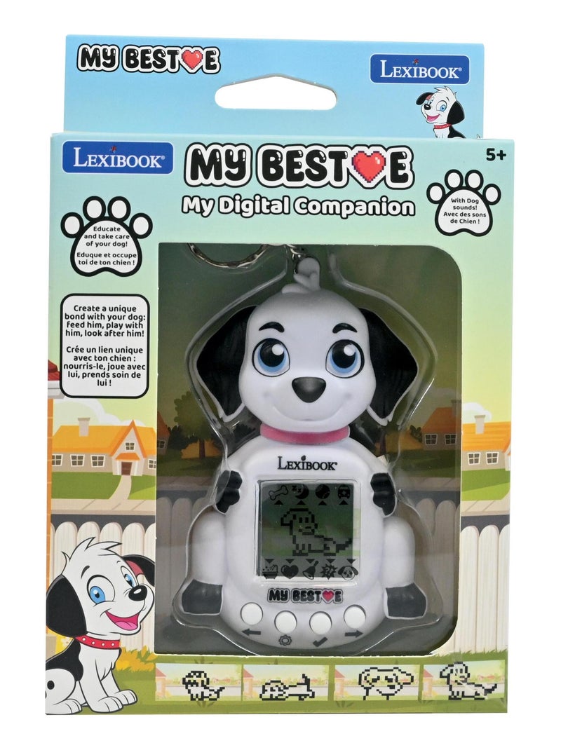 Console per cuccioli My BestE® Gigapets® con schermo LCD e attacco per portachiavi Bianco - Kiabi