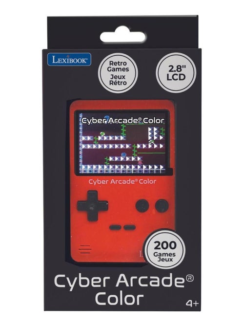 Console portatile Classic Cyber Arcade 2,8'' 200 giochi - Kiabi Console portatile Classic Cyber Arcade 2,8'' 200 giochi - Kiabi