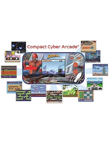 Console portatile Cyber Arcade? pocket Spiderman ?cran 2.5'' 150 giochi di cui 10 di Spiderman
