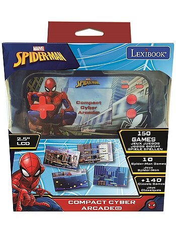 Console portatile Cyber Arcade® pocket Spiderman écran 2.5'' 150 giochi di cui 10 di Spiderman