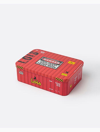 Contenitore in metallo per biancheria intima/boxer da uomo LOIS, regalo