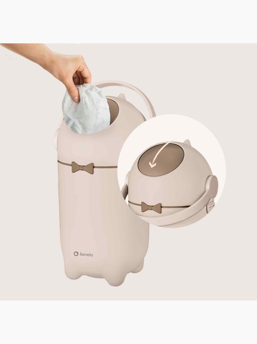Contenitore per pannolini LIONELO Purebin - Ermetico - 10 L - Per sacchetti universali - Kiabi