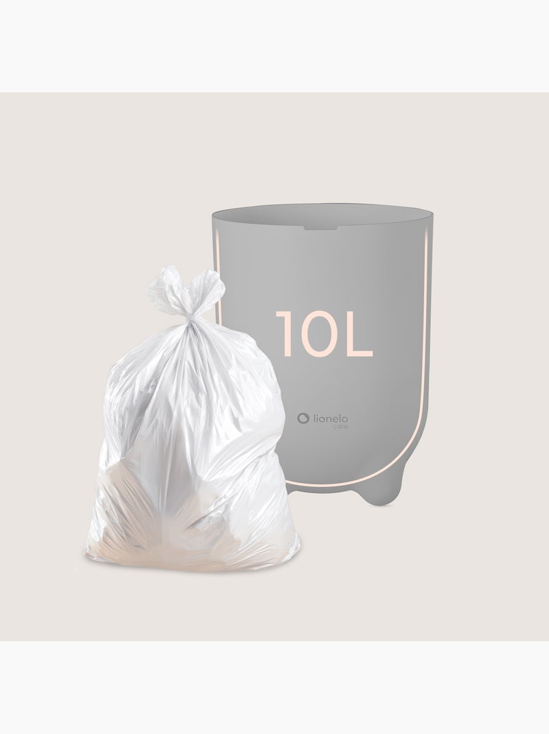 Contenitore per pannolini LIONELO Purebin - Ermetico - 10 L - Per sacchetti universali Grigio - Kiabi