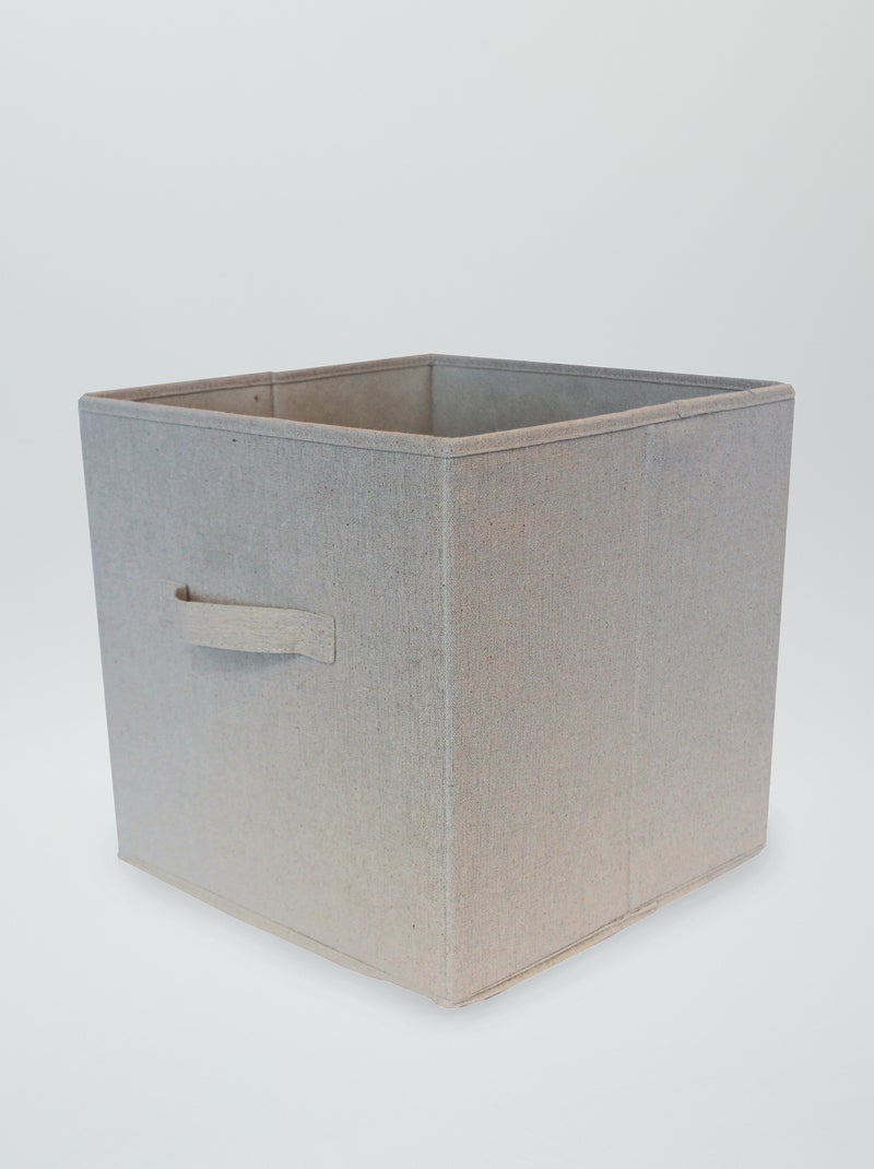 Contenitore portaoggetti grigio - Kiabi