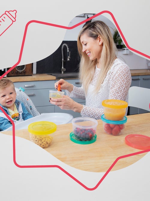 Contenitori di conservazione 'Badabulle' - Kiabi