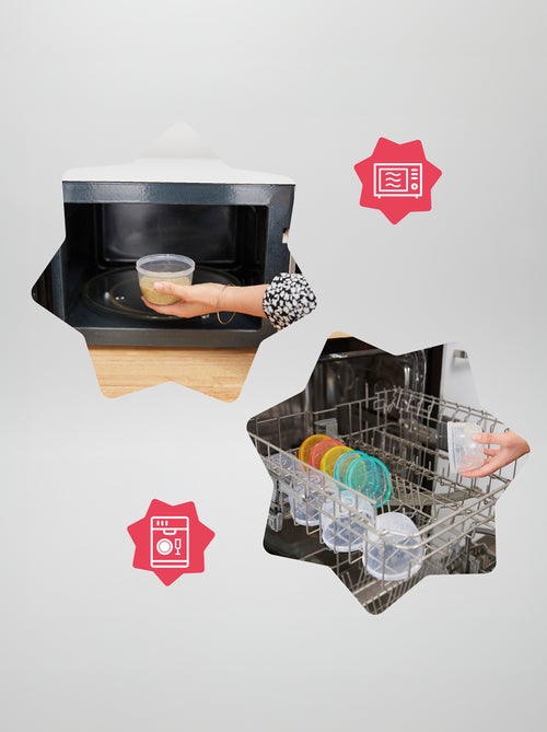 Contenitori di conservazione 'Badabulle' - Kiabi